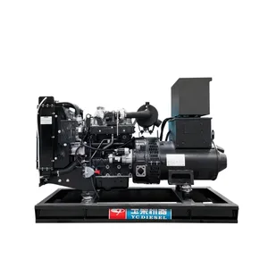 Generator Diesel tiga silinder, produk baru 20kw 30Kw 40kw 50kw 80kw 100kw Generator Diesel 50hz 380V