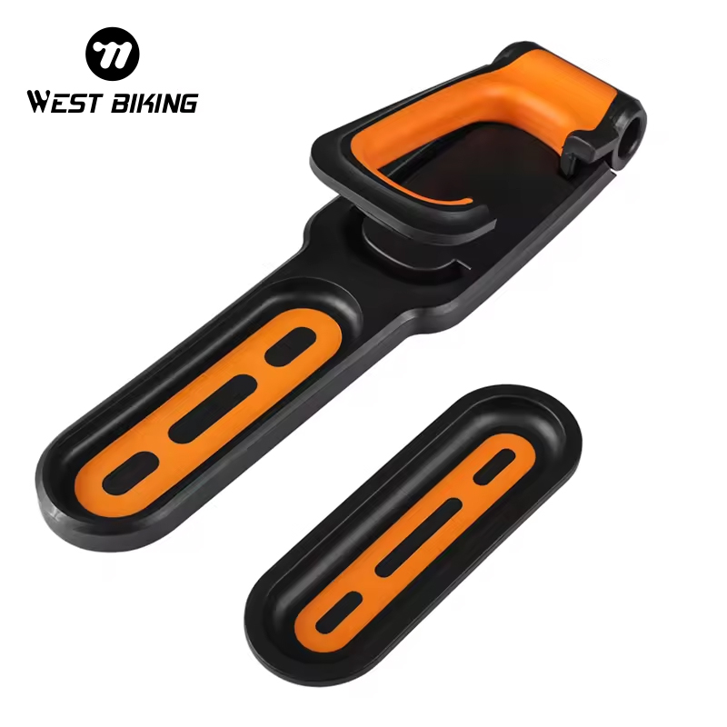 Вешалка для велосипеда WEST BIKING, настенный кронштейн с крючком, горизонтальная, для помещений, аксессуары для парковки