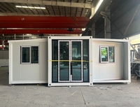Maison préfabriquée à faible coût Structures en acier Bâtiments à ossature Villa de luxe moderne 1 chambres à coucher Maisons conteneurs préfabriquées modulaires