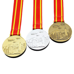 Médailles sportives vierges en gros pour la natation, <span class=keywords><strong>le</strong></span> taekwondo, <span class=keywords><strong>le</strong></span> tennis de table, <span class=keywords><strong>le</strong></span> tir, <span class=keywords><strong>le</strong></span> tir à l'arc, <span class=keywords><strong>le</strong></span> <span class=keywords><strong>golf</strong></span>, <span class=keywords><strong>le</strong></span> volley-ball, <span class=keywords><strong>le</strong></span> ski et la course à pied - Product Image 1