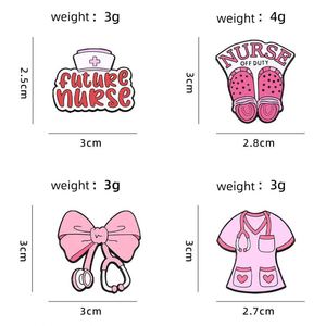 Pins Esmaltados Personalizados al por Mayor con Temática de Enfermería - Diseño Profesional Médico para Regalos de Graduación, Agradecimiento al Personal y Artículos de Salud - Product Image 2