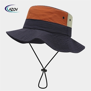 Chapeau de soleil japonais anti-UV pour l'été, modèle colorblock pour femme, idéal pour les activités de plein air, le tourisme, la randonnée, le camping, et casquette alpine pour homme - Product Image 1