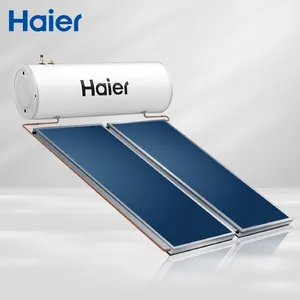 設置が簡単高品質低圧120リットル長方形フラットプレートコレクターソーラーシステム太陽熱温水器