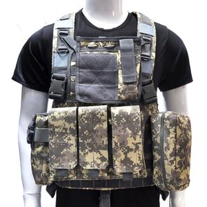 เสื้อกั๊กคาดเอวลายพรางขนาดเล็กวัสดุอ๊อกซฟอร์ดกันน้ำน้ำหนักเบา - Product Image 1