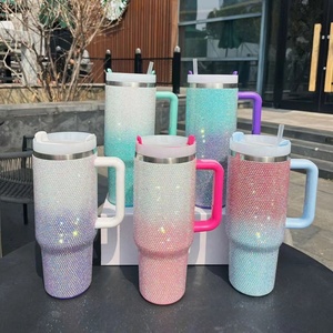 40oz Stainless Steel Tumblers Custom logo Insulated Vacuum Mug Tumbler Portable Stainless Steel Tumbler With <b>Straw</b> - Product Image 4