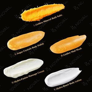 Perlengkapan Pedikur Emas dalam Kotak, Perawatan Spa Kaki Deluxe 5 Langkah, Spa Pedikur Emas dalam Kotak, Mystique 5 in 1 Spa - Product Image 3