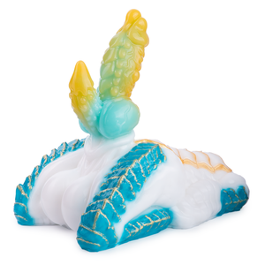 Masturbador Fantasy Dragon sin canales para hombre y mujer, para sexo anal y vaginal, de silicona suave, con forma de bestia real, dildo, masajeador de punto G y P. - Product Image 2
