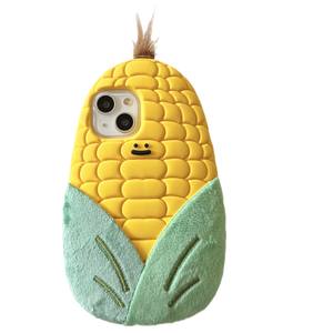 Custodia per telefono in granturco con simpatico cartone animato per <span class=keywords><strong>iPhone</strong></span> 16 15 <span class=keywords><strong>Pro</strong></span> <span class=keywords><strong>Max</strong></span> 14 <span class=keywords><strong>13</strong></span> Cover morbida in Silicone antiurto <span class=keywords><strong>giallo</strong></span> - Product Image 5