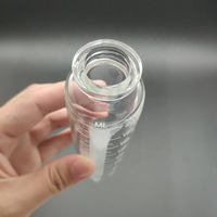 Tube à centrifuger gradué en verre borosilicate Cenlee 100 ml à fond conique pour usage pétrolier et de laboratoire