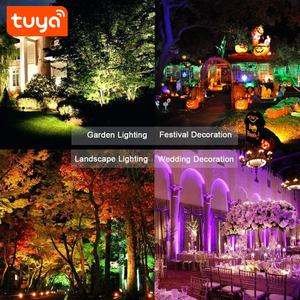 Reflector LED Inteligente Tuya WiFi AC110/240 30W RGBCW, IP66 Impermeable, Compatible con Alexa - Product Image 6