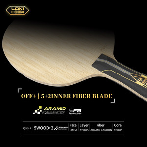 Liang Jingkun ADC Speciale Lama per <span class=keywords><strong>Racchetta</strong></span> <span class=keywords><strong>da</strong></span> <span class=keywords><strong>Ping</strong></span> <span class=keywords><strong>Pong</strong></span> in Fibra di Carbonio Aramidica OFF+ 6.0mm per Giocatori Avanzati - Product Image 2