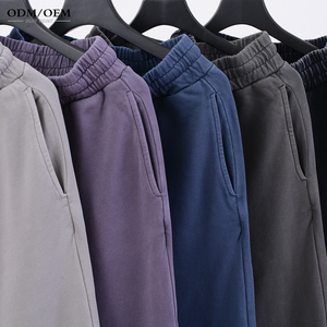 Quần jogger nam rộng thùng thình, chất liệu dày dặn 380 gsm, kiểu dáng oversized, giặt acid, may theo yêu cầu, ống rộng, trơn màu - Product Image 5