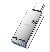 Adaptador de Lector de Tarjetas OTG 2 en 1 Compatible con Teléfonos Móviles, Memoria USB, Transferencia de Datos de Tarjetas de Memoria