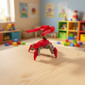 Service d'impression 3D personnalisé MGT FDM, nouveau service de personnalisation, mini robot rouge pour enfants - Product Image 3