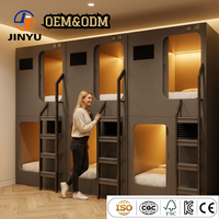 Minimalistische Schalldichte Schlafkapsel Hotelbett Neues Design Schlafsaal-Bett Schlafkapsel für Flughafen-Lounge und Studentenwohnheim