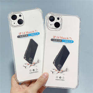 Funda anticaídas de cuatro esquinas para iPhone 16, transparente, de cobertura total, de silicona TPU, compatible con iPhone 15. - Product Image 4