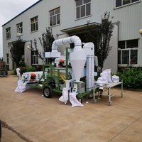 Machine de nettoyage de graines combinée 5XFZ-10 pour sésame millet graines de lin colza multifonctionnel