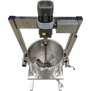 Marmite de cuisson et mélangeur pour sucre, poivre, piment, tomate, soupe, bouillie, avec chauffage au gaz, pour la préparation de pâtes et sauces au curry - Product Image 4