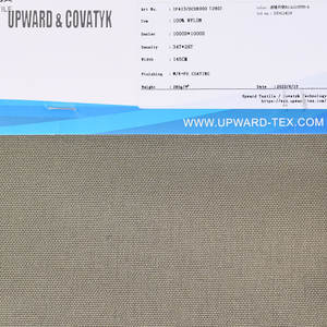 Tela de ropa de alta resistencia RG de Color teñido liso 1000D 100% tela impermeable de nailon tejido bajo MOQ tela impermeable para bolsos - Product Image 2