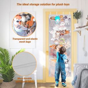 Organizador Colgante Grande para Peluches, con Bolsillos de Malla, Ahorra Espacio, para Habitación Infantil o Guardería - Product Image 4