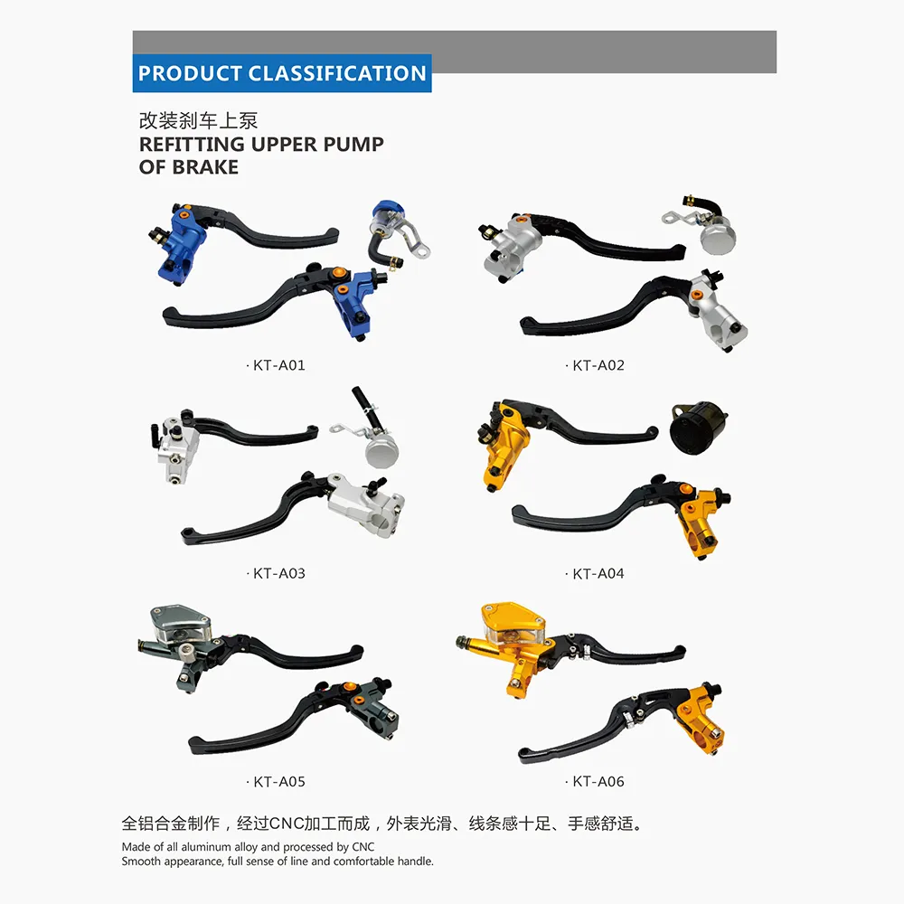 Racing Motorrad CNC Griff Hydraulische Scheiben bremse Obere Pumpen baugruppe Kupplung Hand bremshebel Ersatzteile