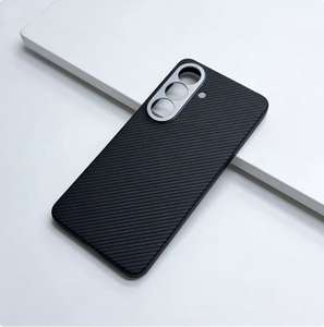 Étui de téléphone magnétique de luxe antichoc en fibre de carbone avec support anneau magnétique, compatible avec <span class=keywords><strong>Samsung</strong></span> Galaxy S26+ - Product Image 6