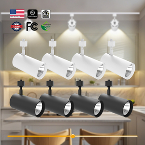 Hotel Store Office Home Ul Etl 3 Power 5Cct 3 Power Adjustable <b>Track</b> <b>Lights</b> 2 Wire 20W 30W 40W Led <b>Track</b> <b>Light</b> Spotlight - Product Image 1