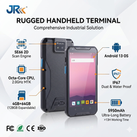 Terminal Portátil Resistente JR 927EL con Android 13, Escáner de Códigos QR 1D y 2D, Lector NFC para Logística de Almacén e Inventario