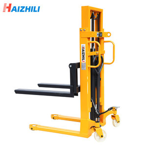 手動パレットスタッカー油圧リフトトラック手動スタッカー手動パレットフォークリフト広州 - Product Image 6