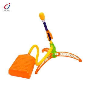 Chengji <strong>Rocket</strong> Launcher Toy Outdoor Sport Jumping Kids Play air <strong>Power</strong> Pressed Airplane <strong>Rocket</strong> Toy - Product Image 1