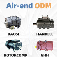 Compresseur d'air à vis 18 kw 25 hp industrie 100cfm 3 m3/min Compresseur électrique rotatif APCOM 18 kw 25 hp avec changeur de fréquence