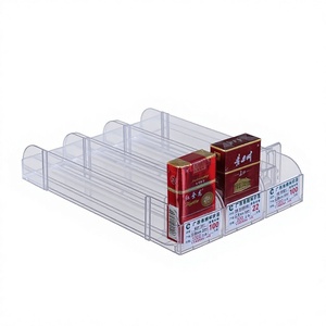 Plastieken supermarkt schap sigaretten <span class=keywords><strong>display</strong></span> verdeler met milieuvriendelijk ontwerp en eenvoudige installatie - Product Image 1