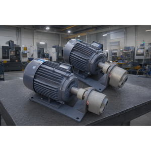 Unidad de Motor de Bomba de Engranajes Horizontal XIN FEI WBZ de 3KW 7.5KW de Hierro Fundido para Lubricación de Máquinas Herramienta - Product Image 2