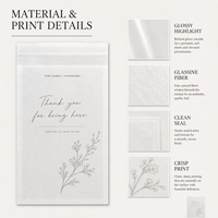 Bolsa de Embalaje para Ropa de Papel Glassine Brillante con Logotipo Personalizado, Programa de Embalaje para Ropa de Temporada, Pedidos al por Mayor y Personalizados
