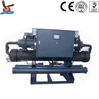 Mélangeurs de boissons industriels, compresseur-refroidisseur 60 kW, tension triphasée, compresseurs HANBELL/Sanyo/Fusheng, qualité supérieure
