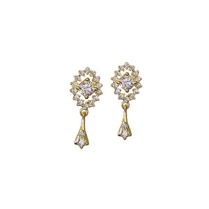 Orecchini Pendenti Geometrici Ovali per Donne, Stile Vintage Francese, Accessori per Orecchie da Indossare Quotidianamente - Product Image 5
