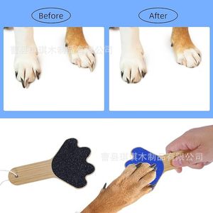 Solid Wood Dog <b>Nail</b> <b>File</b> 180 Grit Handheld Pet Grooming Tool Reusable - Product Image 3