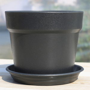 Gros Pot De <span class=keywords><strong>Fleur</strong></span> En Plastique Plateau Avec Fond Vertes Succulentes Scoop Pot De <span class=keywords><strong>Fleur</strong></span> <span class=keywords><strong>Rond</strong></span> <span class=keywords><strong>Grand</strong></span> - Product Image 2