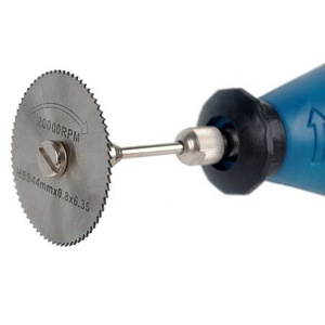 Disco de sierra Circular de Metal de 7 piezas, cuchillas de rueda, vástago de acero de alta velocidad, Mini hojas de sierra con mandriles, taladro, almacén, recorte de madera rotativo - Product Image 4