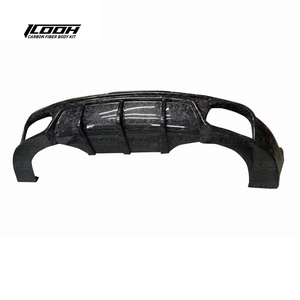 ICOOH Racing Kit de carrosserie en Fiber de carbone forgé avec diffuseur de lèvre avant arrière jupe latérale aile de becquet de coffre pour <span class=keywords><strong>Porsche</strong></span> <span class=keywords><strong>Macan</strong></span> 95B 2020 + - Product Image 3