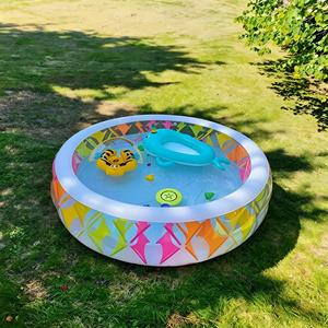 Piscina Inflable Infantil Colorida de PVC, Piscina de Verano para Niños, MAKE WAVES, 3mm de Grosor, Plegable - Product Image 5