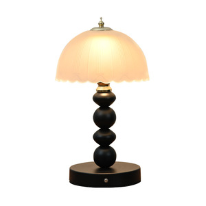 Modern Simple Luxury High-end Gourd Decorative Vintage Glass LED 220V Warm White Night <strong>Light</strong> Ambient <strong>Light</strong> Bedroom <strong>Table</strong> - Product Image 5