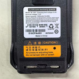 แบตเตอรี่ลิเธียม BL1507 1500มิลลิแอมป์ชั่วโมงสำหรับ BP510 <span class=keywords><strong>BP560</strong></span>วิทยุสองทางแรงดันไฟฟ้า7.2โวลต์มีในสต็อก - Product Image 2