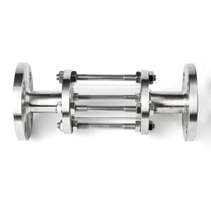 304 Edelstahl-Flansch Niederdruck-Schauglas Rohr-Beobachtungsausgang Hygienische Lebensmittelqualität Anwendung - Product Image 2