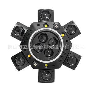 Limin Six-Armed Mini Laser <b>Light</b> High Brightness Sound <b>Control</b> Stage Lighting For KTV Dance Hall Party Effect - Product Image 4