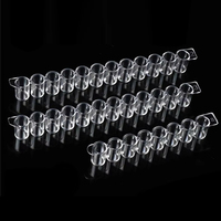 96-Well Plate Détachable High Binding ELISA Microplate White Frame 8-Strip Tubes Consommables de laboratoire emballés individuellement