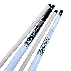 Taco de billar Pink Leopard de 145 cm en 1 pieza, madera blanca de alta calidad para mujer - Product Image 4