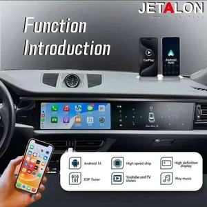 Écran double Android 12,3+12,3 pouces pour Porsche Macan 2014-2024, autoradio GPS multimédia 2din, lecteur vidéo, autoradio, Carplay - Product Image 2