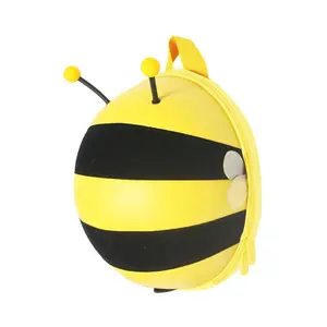 超可爱3d贝壳幼儿蜜蜂背包儿童书包青年学校背包