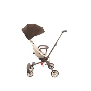 Cochecito de Cuatro Ruedas BabyGood V7-A Color Té con Leche, Ligero, Plegable con un Botón, Absorción de Impactos, Capacidad de 15 kg - Product Image 4